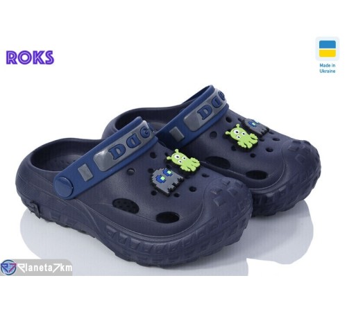 Кроки дитячі на літо (8 пар р.24-32) синій  "Roks"