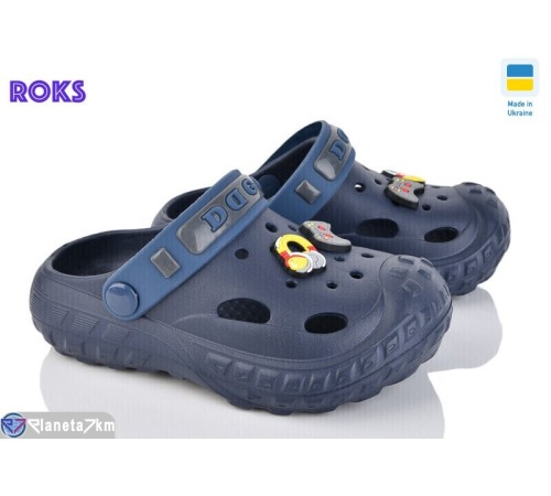 Кроки дитячі на літо (8 пар р.24-32) синій  "Roks"