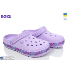 Кроки жіночі на літо (8 пар р.36-41) фіолетовий  "Roks"