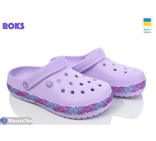 Кроки жіночі на літо (8 пар р.36-41) фіолетовий  "Roks"