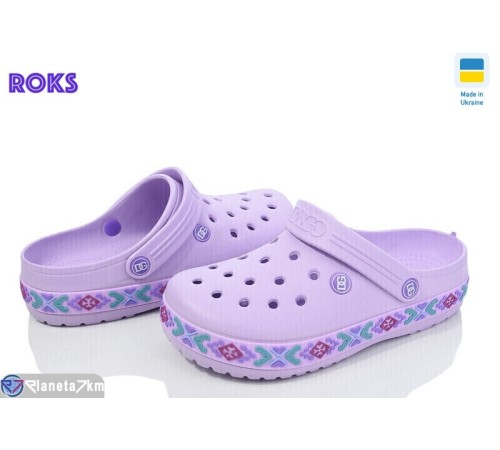Кроки жіночі на літо (8 пар р.36-41) фіолетовий  "Roks"