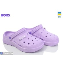 Кроки жіночі на літо (8 пар р.36-41) фіолетовий  "Roks"