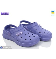 Кроки жіночі на літо (8 пар р.36-41) фіолетовий  "Roks"
