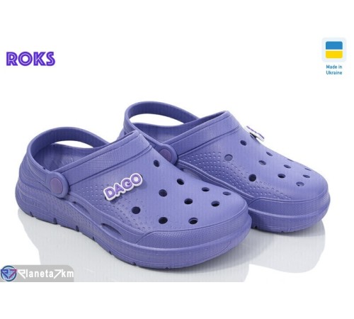 Кроки жіночі на літо (8 пар р.36-41) фіолетовий  "Roks"