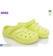 Кроки жіночі на літо (8 пар р.36-41) зелений  "Roks"