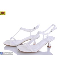 Босоніжки жіночі на літо (6 пар р.36-40) білий  "Mei De Li"