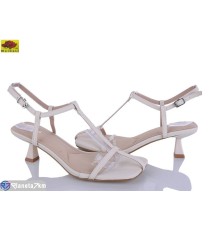 Босоніжки жіночі на літо (6 пар р.36-40) бежевий  "Mei De Li"