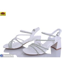 Босоніжки жіночі на літо (6 пар р.36-40) білий  "Mei De Li"