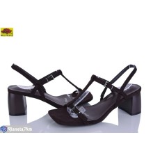 Босоніжки жіночі на літо (6 пар р.36-40) коричневий  "Mei De Li"