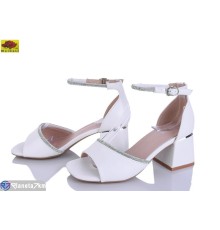 Дитячі босоніжки на літо (6 пар р.33-38) білий  "Mei De Li"