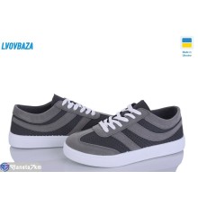 Кросівки жіночі на літо (6 пар р.36-41) сірий  "LEOBAZA"