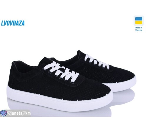 Кросівки жіночі на літо (6 пар р.36-41) чорний  "LEOBAZA"