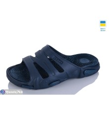 Шлепки чоловічі на літо (6 пар р.41-46) синій  "INPIRE"