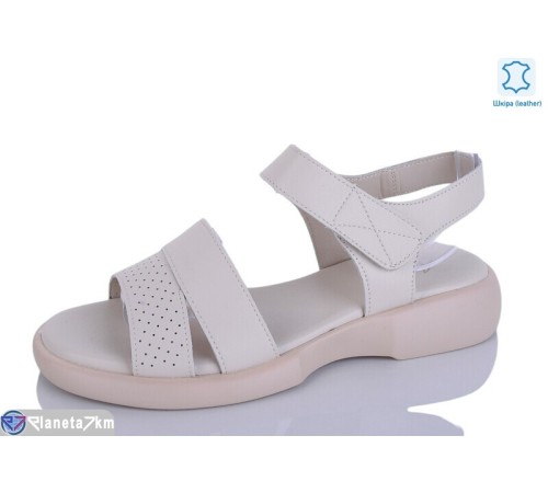 Босоніжки жіночі на літо (8 пар р.37-41) бежевий  "LIMPO"