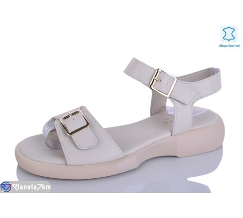 Босоніжки жіночі на літо (8 пар р.37-41) бежевий  "LIMPO"