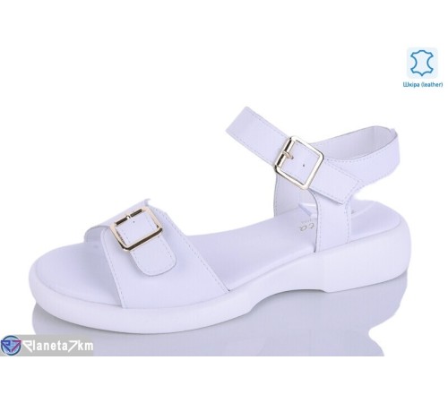 Босоніжки жіночі на літо (8 пар р.37-41) білий  "LIMPO"