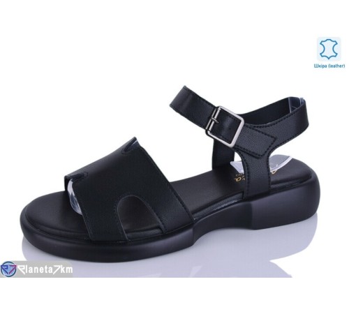 Босоніжки жіночі на літо (8 пар р.37-41) чорний  "LIMPO"