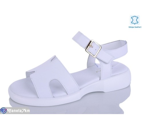 Босоніжки жіночі на літо (8 пар р.37-41) білий  "LIMPO"