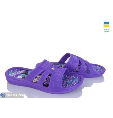 Шлепки дитячі на літо (6 пар р.30-35) фіолетовий  "LEO"