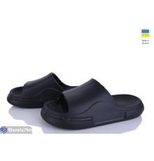 Шлепки чоловічі на літо (8 пар р.41-45) чорний  "LEO"
