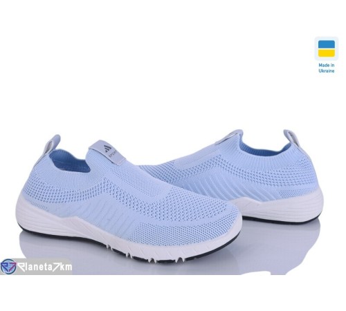 Кросівки жіночі на літо (8 пар р.37-42) блакитний  "OLLA"