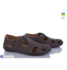 Туфлі чоловічі на літо (8 пар р.40-45) коричневий  "OLLA"