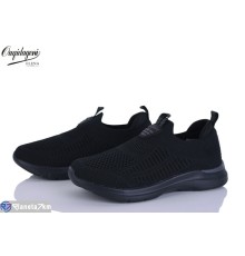 Кросівки жіночі на літо (8 пар р.36-41) чорний  "Dageni"