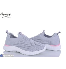 Кросівки жіночі на літо (8 пар р.36-41) сірий  "Dageni"