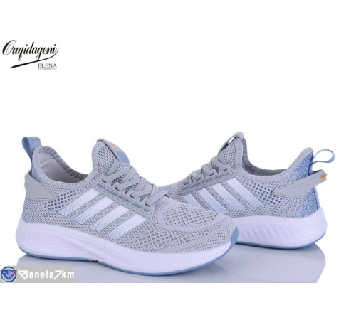 Кросівки жіночі на літо (8 пар р.36-41) сірий  "Dageni"