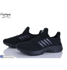 Кросівки чоловічі на весну/осінь (8 пар р.41-46) чорний  "Dageni"