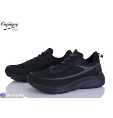 Кросівки чоловічі на весну/осінь (8 пар р.41-46) чорний  "Dageni"