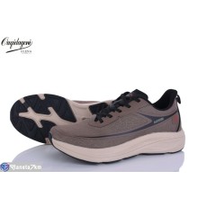 Кросівки чоловічі на весну/осінь (8 пар р.41-46) коричневий  "Dageni"