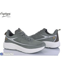 Кросівки чоловічі на весну/осінь (8 пар р.41-46) зелений  "Dageni"