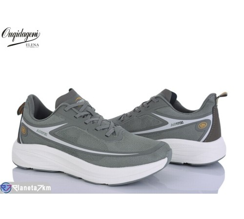 Кросівки чоловічі на весну/осінь (8 пар р.41-46) зелений  "Dageni"