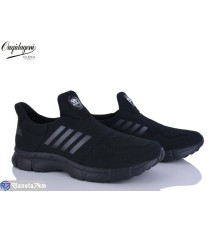 Кросівки чоловічі на весну/осінь (6 пар р.47-50) чорний  "Dageni"