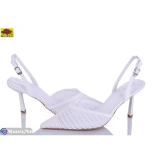 Туфлі жіночі на літо (6 пар р.36-40) білий  "Mei De Li"