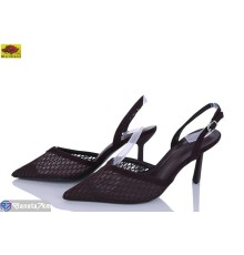 Туфлі жіночі на літо (6 пар р.36-40) коричневий  "Mei De Li"