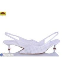 Туфлі жіночі на літо (6 пар р.36-40) білий  "Mei De Li"