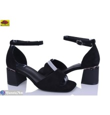 Босоніжки жіночі на літо (6 пар р.36-40) чорний  "Mei De Li"