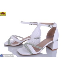 Босоніжки жіночі на літо (6 пар р.36-40) білий  "Mei De Li"