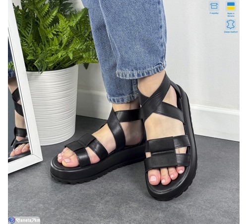 Босоніжки жіночі на літо (6 пар р.36-40) чорний  "FANio"