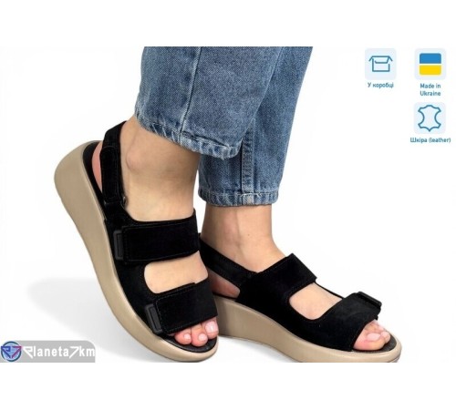 Босоніжки жіночі на літо (6 пар р.36-40) чорний  "FANio"