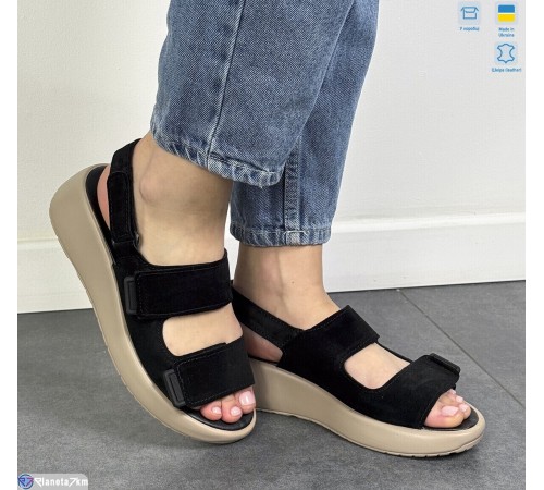 Босоніжки жіночі на літо (6 пар р.36-40) чорний  "FANio"