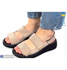 Босоніжки жіночі на літо (6 пар р.36-40) бежевий  "FANio"