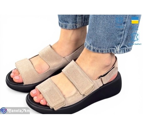 Босоніжки жіночі на літо (6 пар р.36-40) бежевий  "FANio"