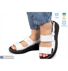 Босоніжки жіночі на літо (6 пар р.36-40) білий  "FANio"