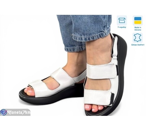 Босоніжки жіночі на літо (6 пар р.36-40) білий  "FANio"