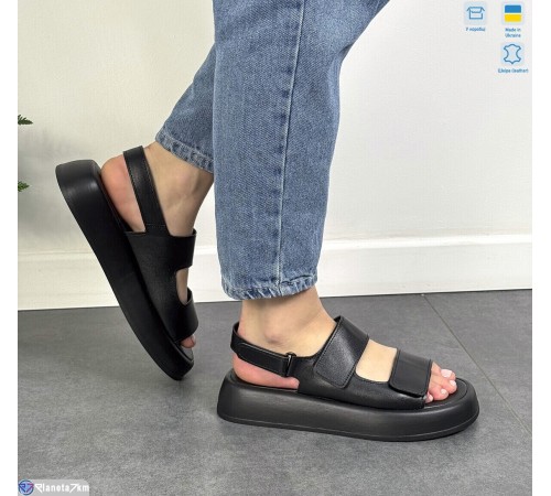 Босоніжки жіночі на літо (6 пар р.36-40) чорний  "FANio"