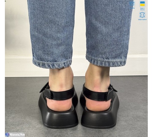 Босоніжки жіночі на літо (6 пар р.36-40) чорний  "FANio"