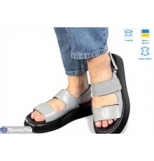 Босоніжки жіночі на літо (6 пар р.36-40) сірий  "FANio"